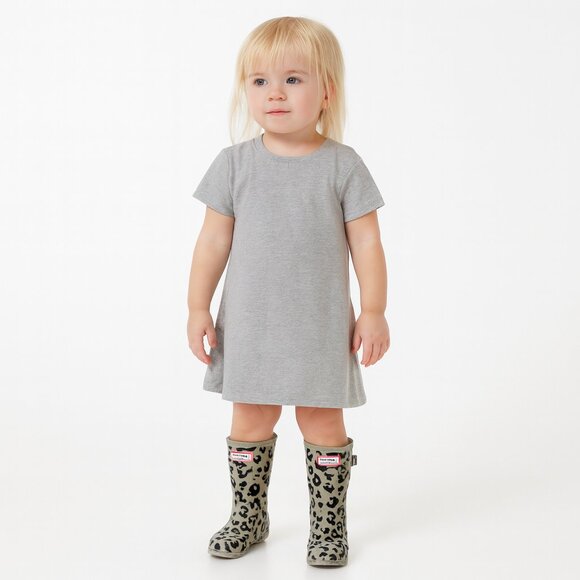 Hunter Tall Rain Boots Toddler Kids Leopard Cheetah Animal Print Size 1 - Picture 1 of 5